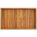 Vassoio Da Portata 60x35 Cm In Legno Massello Di Teak - Foto miniatura 7