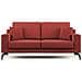 Prestige Divano Moderno In Microfibra T11 Rosso - Foto miniatura 8