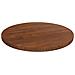 Piano Tavolo Rotondo Marrone Scuro 30x1,5 Cm Rovere Trattato - Foto miniatura 1