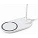 Lampada Da Scrivania Con Caricabatterie Wireless Bianco - Foto miniatura 3