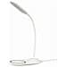 Lampada Da Scrivania Con Caricabatterie Wireless Bianco - Foto miniatura 1