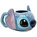 Tazza 3d In Ceramica 375ml Stitch Con Scatola Regalo, Blu / Rosa - Foto miniatura 6