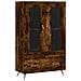 Credenza Rovere Fumo 69,5x31x115 Cm In Legno Multistrato - Foto miniatura 2