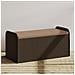 Cassapanca Con Cuscino Marrone 115x51x52 Cm In Polyrattan - Foto miniatura 4