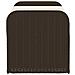 Cassapanca Con Cuscino Marrone 115x51x52 Cm In Polyrattan - Foto miniatura 7