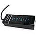 En-303 Hub 4 Porte Usb 3.0 Autoalimentato Con Led Alimentatore Dc-5v Incluso Black - Foto miniatura 1
