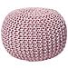 Pouf Conrad Cotone Rosa - Foto miniatura 2
