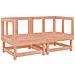 Set Salotto Da Giardino 6 Pz In Legno Massello Di Douglas - Foto miniatura 3