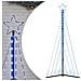 Albero Di Natale A Led 339 Led Blu 187 Cm - Foto miniatura 2