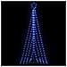 Albero Di Natale A Led 339 Led Blu 187 Cm - Foto miniatura 1