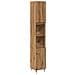 Armadietto Bagno Rovere 30x30x190 Cm Legno Multistrato - Foto miniatura 2