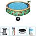 Piscina Fuori Terra - In Giro - 457x84 Cm - Multi - Include Accessori Coordinati Cb51 - Foto miniatura 1