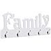 Lusso Casadino -  Appendiabiti A Muro Family 74x29,5 Cm - Foto miniatura 2