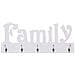 Lusso Casadino -  Appendiabiti A Muro Family 74x29,5 Cm - Foto miniatura 1