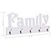 Lusso Casadino -  Appendiabiti A Muro Family 74x29,5 Cm - Foto miniatura 6