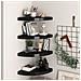Scaffali Angolari A Parete 4 Pz Neri 35x35x3,8 Cm In Mdf - Foto miniatura 8