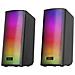 Marsgaming Msrgb2, Bluetooth 5.3 15w, Dsp, Rgb, Total Mesh, Control Box, Jack 3.5mm E Usb, Nero - Foto miniatura 1
