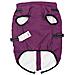 Cappotto Cani Imbracatura Impermeabile Riflettente Viola L48 - Foto miniatura 5