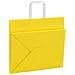Sacchetti di Carta 250 pz con Manici Gialli 32x22x28 cm - Foto miniatura 9