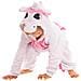 Pigiama Per Bambini Kigurumi Onesie Costume Unicorno Rosa Chiaro 125-135 - Foto miniatura 5