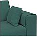 Divano in Velluto con cuscino Verde Scuro 208 cm Velluto - Foto miniatura 7