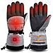 Guanti Riscaldati Ricaricabili Con 2 Batterie Da 5000 Mah - Guanti Elettrici Per Attività Invernali All'aperto - Foto miniatura 4