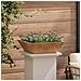 Vaso a Ciotola da Giardino 5 pcs Ruggine 50 x 50 x 15 cm - Foto miniatura 4