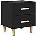 Armadietto per letto 2 pcs Rovere nero 40 x 35 x 47,5 cm - Foto miniatura 6