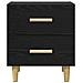 Armadietto per letto 2 pcs Rovere nero 40 x 35 x 47,5 cm - Foto miniatura 7