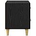 Armadietto per letto 2 pcs Rovere nero 40 x 35 x 47,5 cm - Foto miniatura 8
