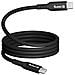 Câble 5a Usb-c Vers Usb-c 100w Soft Link 200cm En Silicone, Nero - Foto miniatura 1