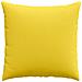 Cuscini da Divano 2 pcs Giallo Chiaro 80 x 80 cm Tessuto - Foto miniatura 6