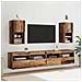Mobiletti TV a parete 2 pcs Legno vecchio 30,5 x 30 x 60 cm - Foto miniatura 2