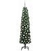 Albero di Natale artificiale con 300 LED Verde 210 cm - Foto miniatura 3