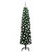 Albero di Natale artificiale con 300 LED Verde 210 cm - Foto miniatura 4