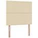 Letto con contenitore e materasso Crema 90 x 190 cm Poliestere - Foto miniatura 9