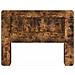 Testata del letto Rovere Fumo Legno ingegnerizzato - Foto miniatura 5