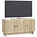 Mobile TV Rovere Sonoma 99 x 34,5 x 50 cm Legno ingegnerizzato - Foto miniatura 2