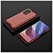 Coperchio A Nido D'ape Con Bumper In Tpu, Progettato Per Xiaomi Redmi K40 Pro+ / K40 Pro / K40 / Poco F3, Rosso. - Foto miniatura 3