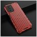 Coperchio A Nido D'ape Con Bumper In Tpu, Progettato Per Xiaomi Redmi K40 Pro+ / K40 Pro / K40 / Poco F3, Rosso. - Foto miniatura 4