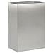 Vaso da giardino Argento 50 x 30 x 75 cm Acciaio Inox - Foto miniatura 1