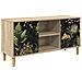 Mobile TV RHENEN 102 x 33 x 50 cm Sonoma Legno ingegnerizzato - Foto miniatura 1