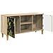 Mobile TV RHENEN 102 x 33 x 50 cm Sonoma Legno ingegnerizzato - Foto miniatura 3