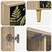 Mobile TV RHENEN 102 x 33 x 50 cm Sonoma Legno ingegnerizzato - Foto miniatura 6