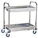 Carrello Inox - 2 Contenitori - Foto miniatura 1