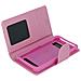 Custodia Portafoglio Fancy Style Per Smartphone Taglia Xxl - Rosa Champagne - Foto miniatura 8