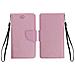Custodia Portafoglio Fancy Style Per Smartphone Taglia Xxl - Rosa Champagne - Foto miniatura 1