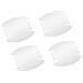 20805 Pellicole Antigraffio Per Incavi Maniglie Set 4 Pz 8x8 Cm - Foto miniatura 1