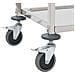 Carrello da Cucina a 3 Livelli 95x45x83,5 cm in Acciaio Inox - Foto miniatura 6