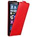 Custodia Compatibile Con Nokia Lumia 640 Xl In Rosso Mela - Coperchio Protettivo In Design Flip Con Chiusura Magnetica - Foto miniatura 4